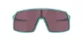 Oakley Sutro L cykelglasögon prizm road black / matt pacific, Grå/Grön