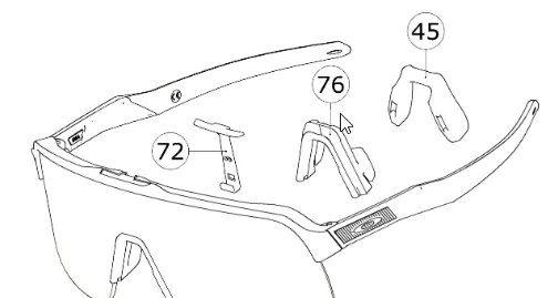 Oakley Sutro Lite Bridges Nr. 76, Svart Oakley Sutro Lite Bridges Nr. 76, Svart