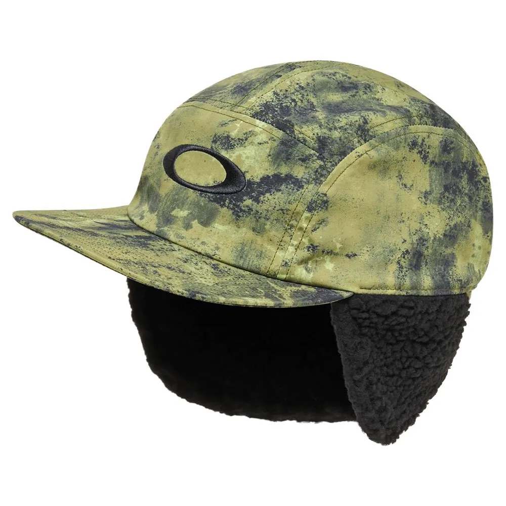 Oakley Tc Rykkinn Flaps Keps, Oxidation print green