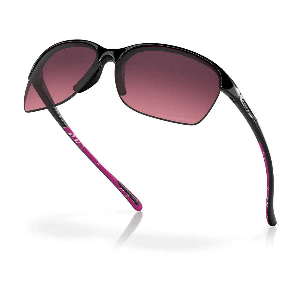 Oakley Unstoppable Polarized Solglasögon, Polished black, Rose Gradient Polarized/CAT3 Oakley Unstoppable Polarized Solglasögon, Polished black, Rose Gradient Polarized/CAT3
