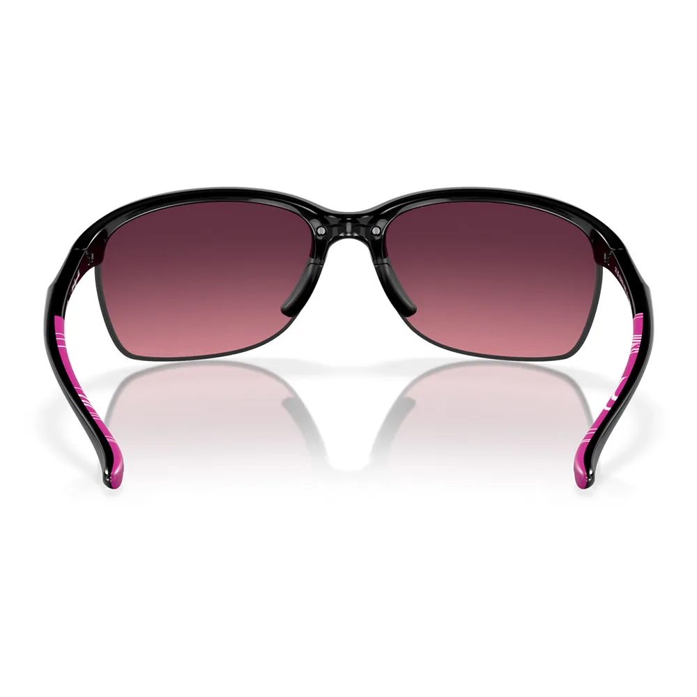 Oakley Unstoppable Polarized Solglasögon, Polished black, Rose Gradient Polarized/CAT3 Oakley Unstoppable Polarized Solglasögon, Polished black, Rose Gradient Polarized/CAT3
