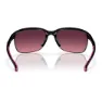 Oakley Unstoppable Polarized Solglasögon, Polished black, Rose Gradient Polarized/CAT3