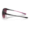 Oakley Unstoppable Polarized Solglasögon, Polished black, Rose Gradient Polarized/CAT3