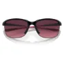 Oakley Unstoppable Polarized Solglasögon, Polished black, Rose Gradient Polarized/CAT3
