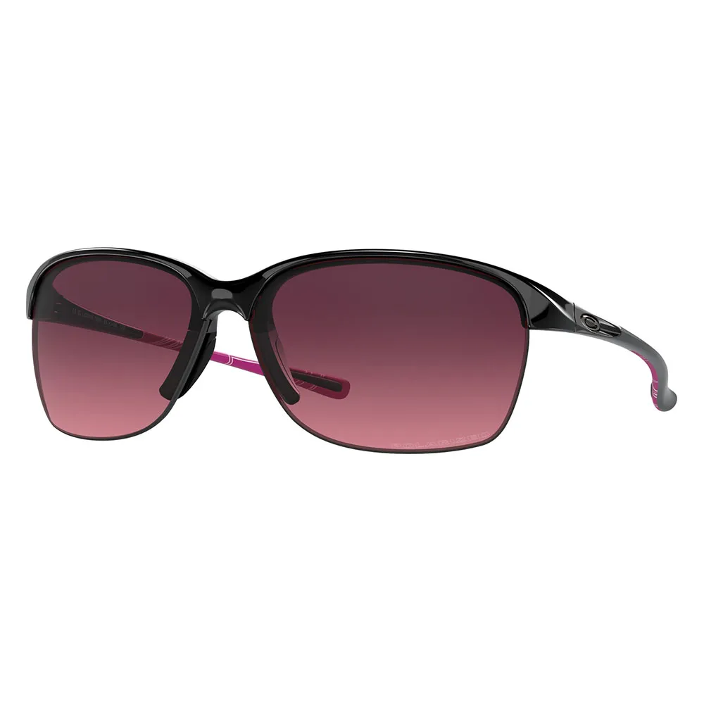 Oakley Unstoppable Polarized Solglasögon, Polished black, Rose Gradient Polarized/CAT3 Oakley Unstoppable Polarized Solglasögon, Polished black, Rose Gradient Polarized/CAT3