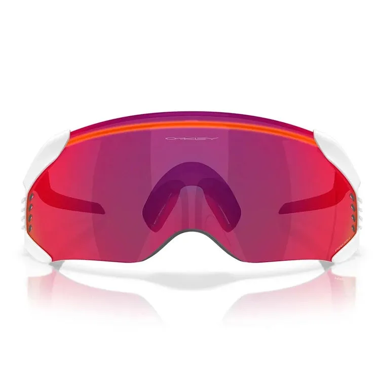 Oakley Velo Kato Glasses, Matte White/Prizm Road OO9501/0252