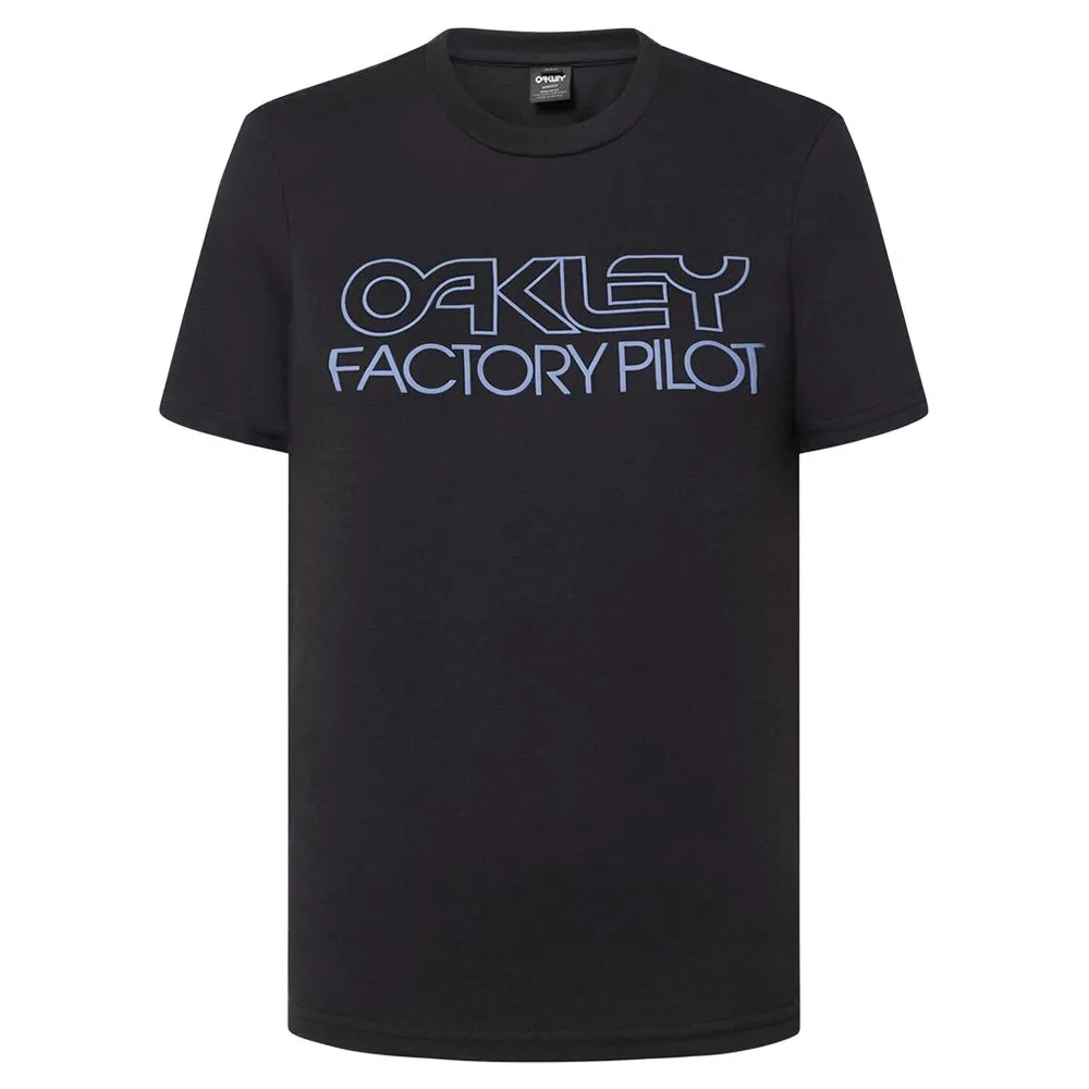 Oakley Wmns Factory Pilot T-shirt Med Korta ärmar, Blackout Oakley Wmns Factory Pilot T-shirt Med Korta ärmar, Blackout