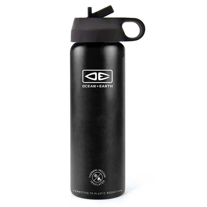Ocean & Earth Flip Lid 720ml Termosmugg, Black, One Size