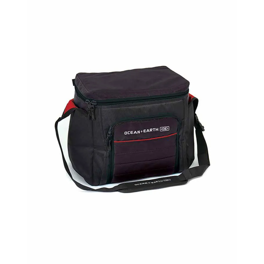 Ocean & Earth Ice Cube Cooler 38l Lunch Bag Mjuk Bärbar Kylväska, Black, One Size