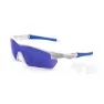 White / blue