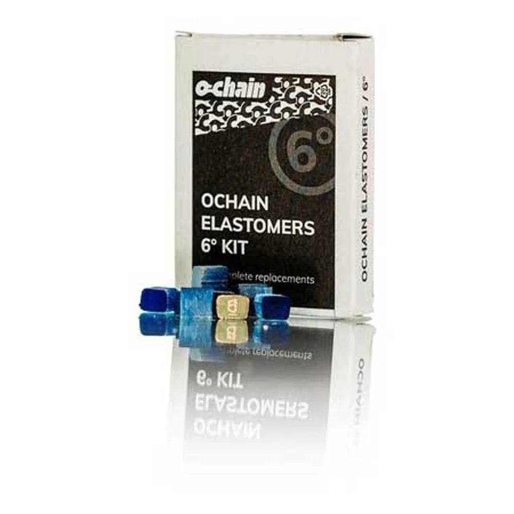 Ochain 00-03 6º Utbyteselastomersats, Blue, One Size