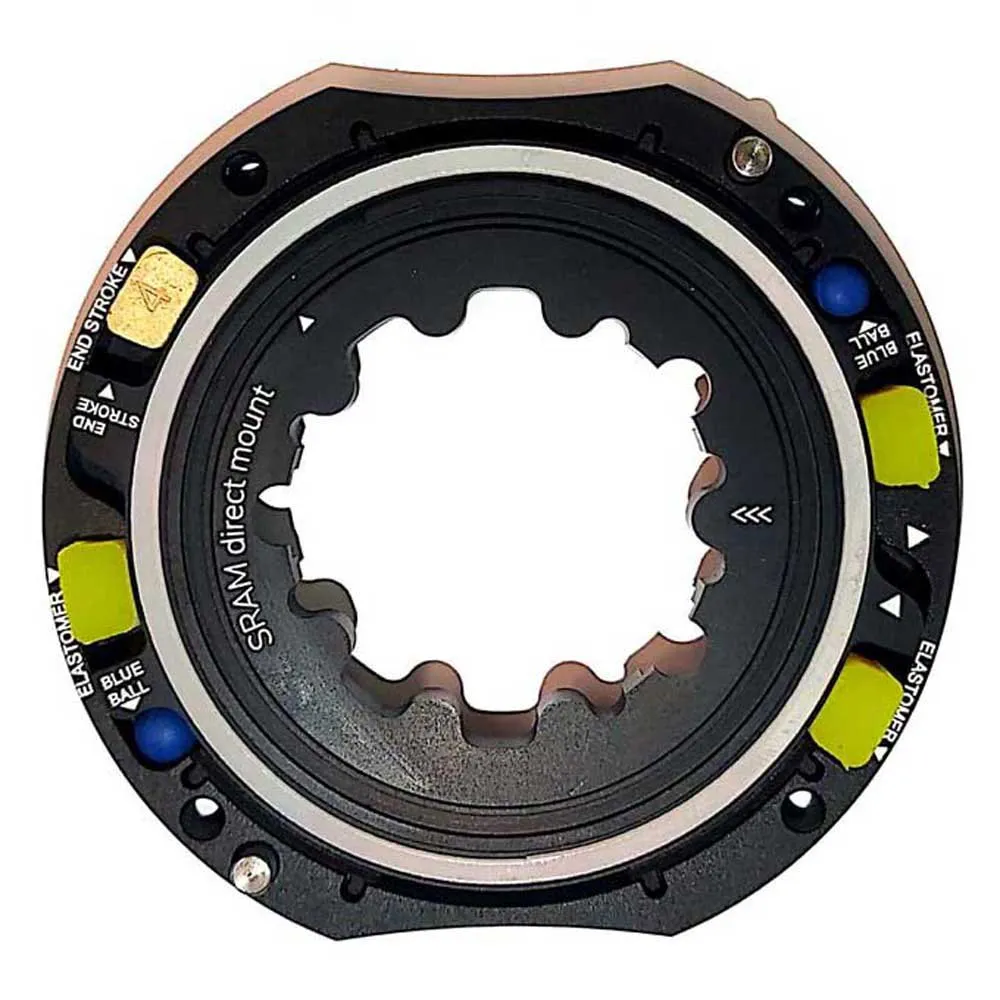 Ochain 04-05 4º Utbyteselastomersats, Yellow, One Size