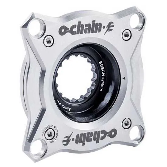Ochain Anti Pedal Kickback E-bike Bosch Offset 52mm Bcd 104 Spindel, Silver, One Size