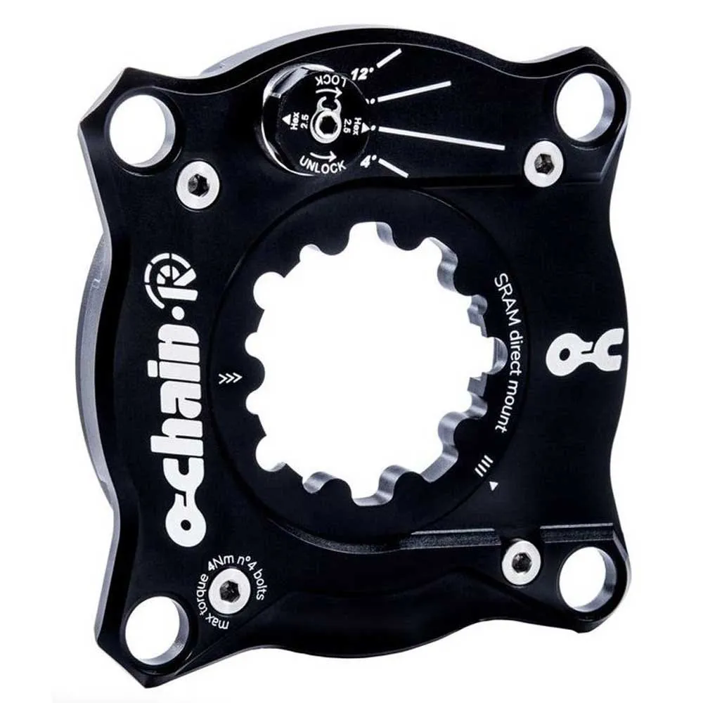 Ochain Anti Pedal Kickback R Sram Xx 8 Bolts Spindel, Black, 104mm