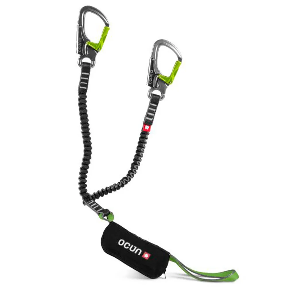 Ocun Captur Lanyards Och Energiabsorbenter, Grey / green