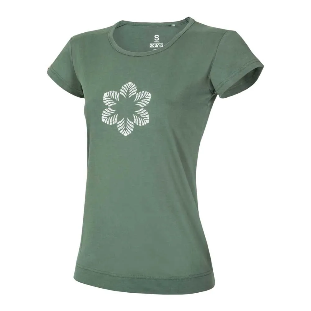 Ocun Classic Organic Flower T-shirt Med Korta ärmar