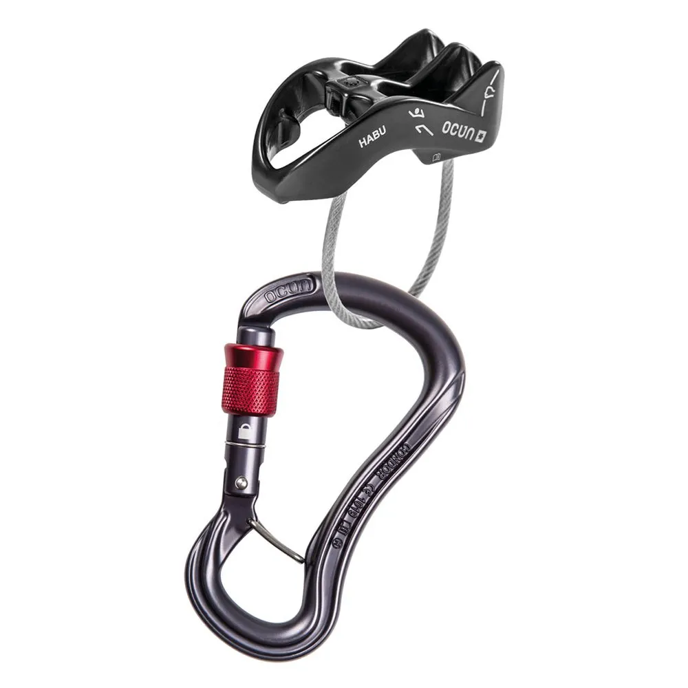 Ocun Condor Screw/habu Säkringsset, Anthracite, One Size