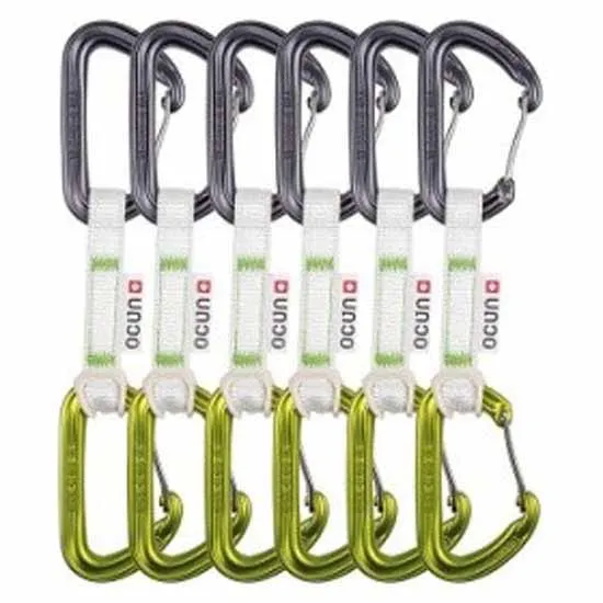Ocun Hawk Qd Wire Bio 15 Mm 10 Cm 6 Units Quickdraw