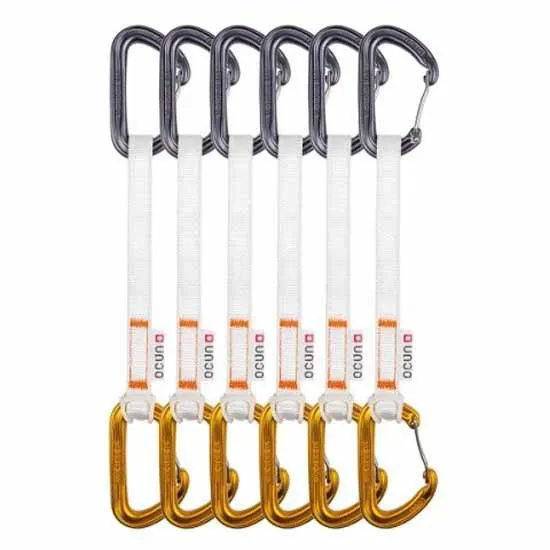 Ocun Hawk Qd Wire Bio 15 Mm 20 Cm 6 Units Quickdraw, Orange, One Size