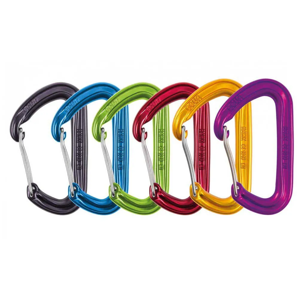 Ocun Hawk Wire Karabinkrok 6 Enheter, Multi, One Size