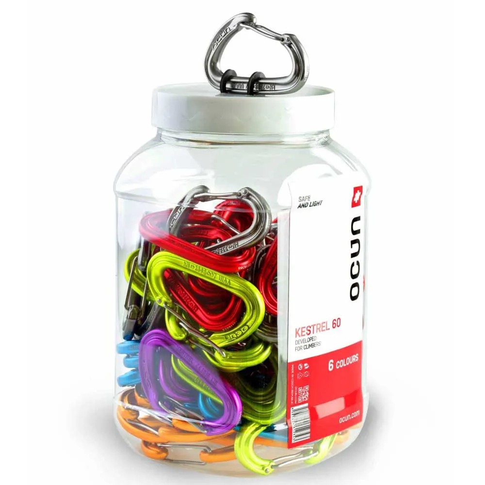 Ocun Kestrel Karabinkrok 6 Enheter, Multi, One Size