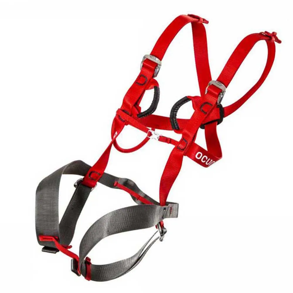 Ocun Mojo Junior Sele, Red / grey, One Size