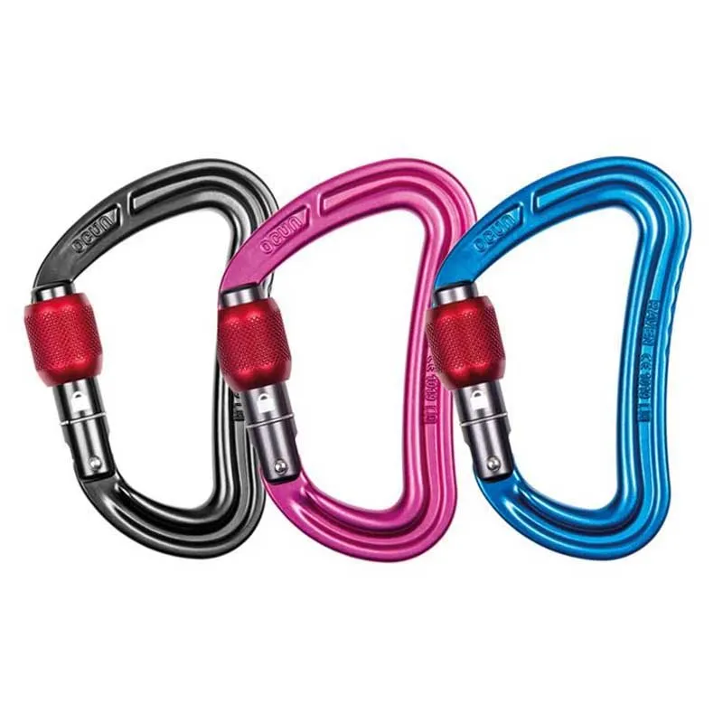 Ocun Raven Screw Karabinkrok 3 Enheter, Red. blue. green, One Size