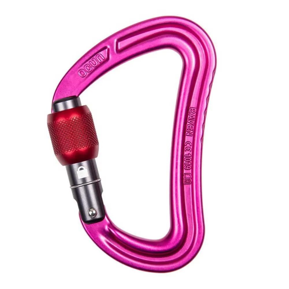 Ocun Raven Screw Karabinkrok 3 Enheter, Red. blue. green, One Size