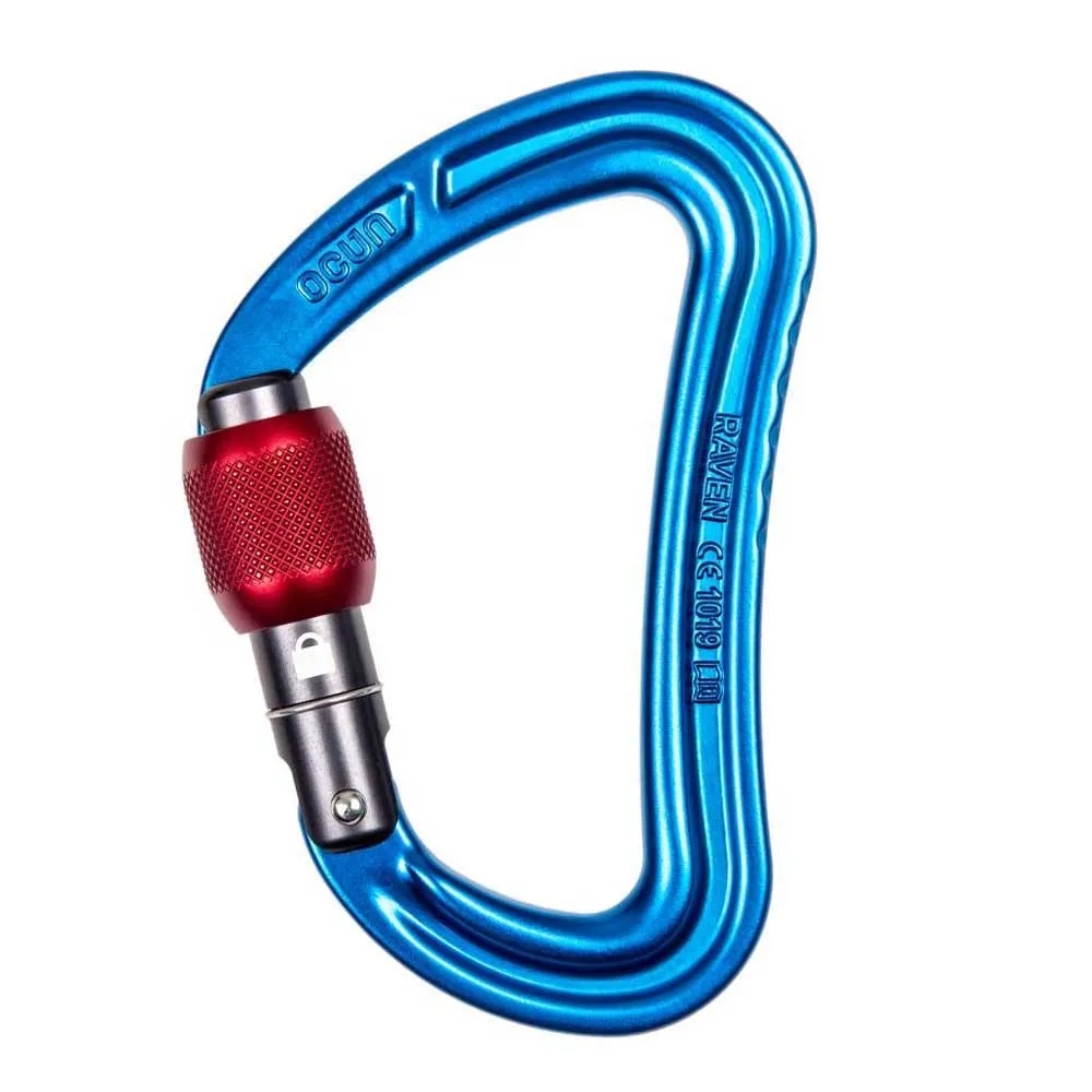 Ocun Raven Screw Karabinkrok 3 Enheter, Red. blue. green, One Size