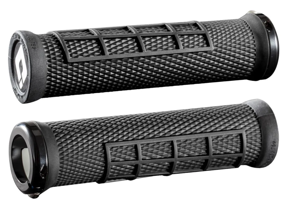 ODI Elite Flow V2 Lock-on 135mm Handtag, Svart ODI Elite Flow V2 Lock-on 135mm Handtag, Svart