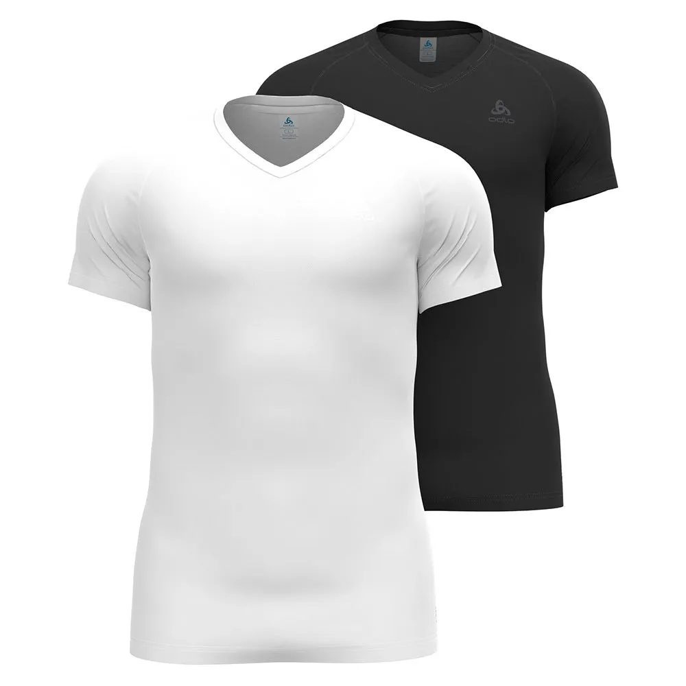 Odlo Active Everyday Eco Lot Kortärmad Baslager Refurbished, White / black