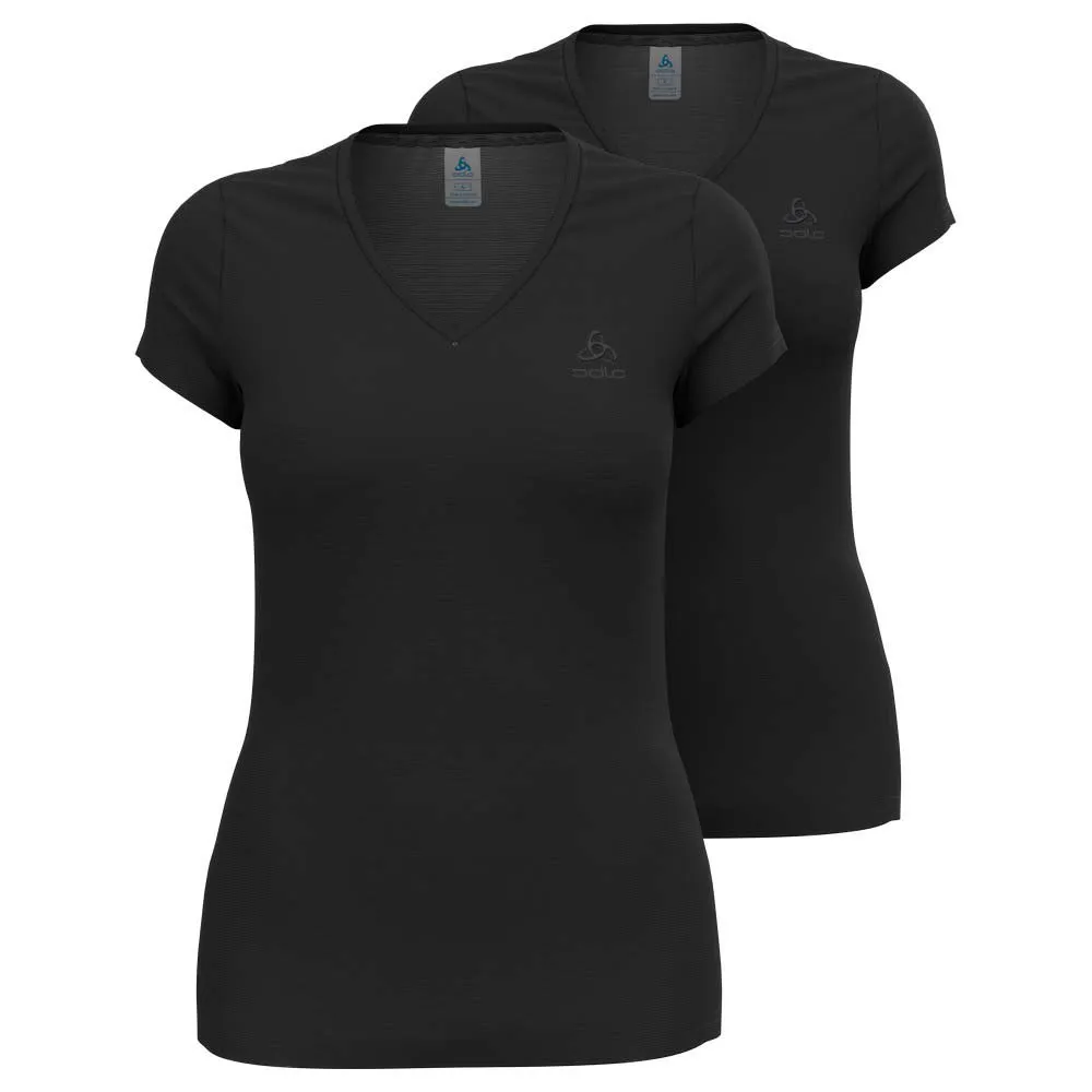Odlo Active F-dry Light Eco Sports Kortärmad Baslager 2 Enheter