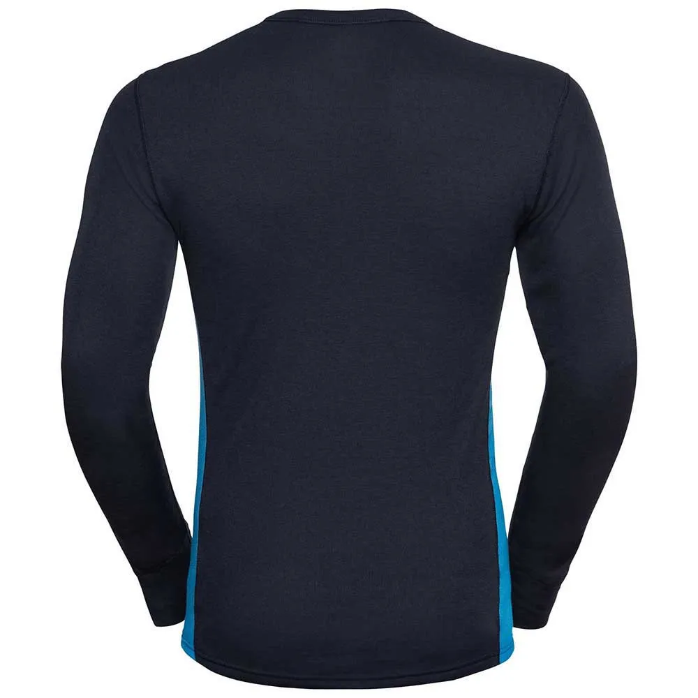 Odlo Active Warm Eco Baslager Set Refurbished, Dark sapphire / indigo bunting