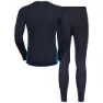 Odlo Active Warm Eco Baslager Set Refurbished, Dark sapphire / indigo bunting
