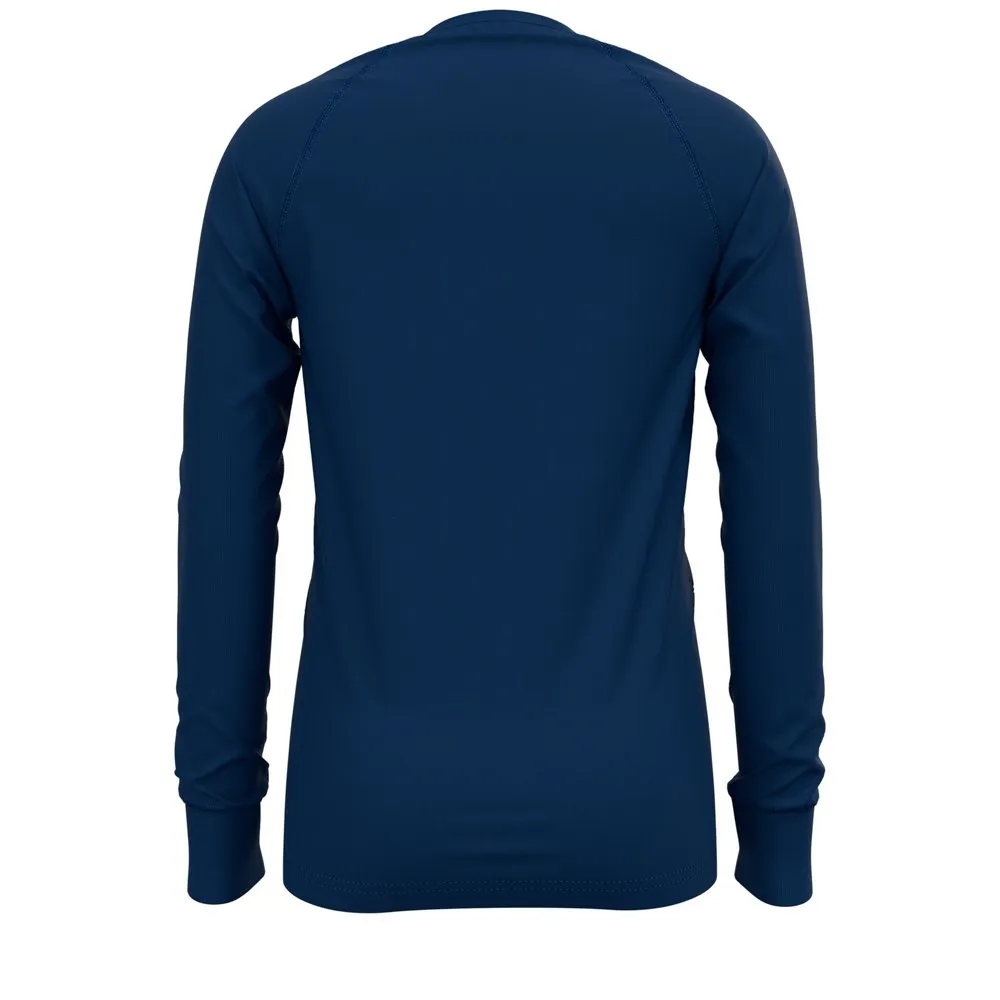 Odlo Active Warm Eco Crew Långärmad Baslager, Estate blue, 12-18MON