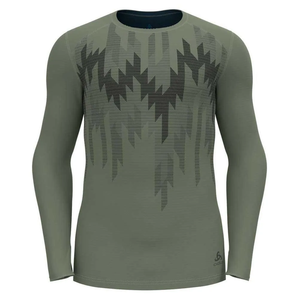 Odlo Active Warm Eco Gra Långärmad Baslager Odlo Active Warm Eco Gra Långärmad Baslager