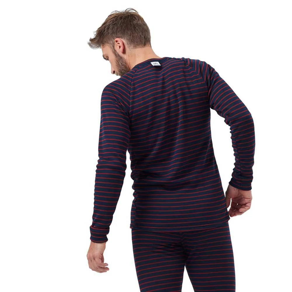 Odlo Active Warm Originals Eco Långärmad Baslager, Dark sapphire / sundried tomato
