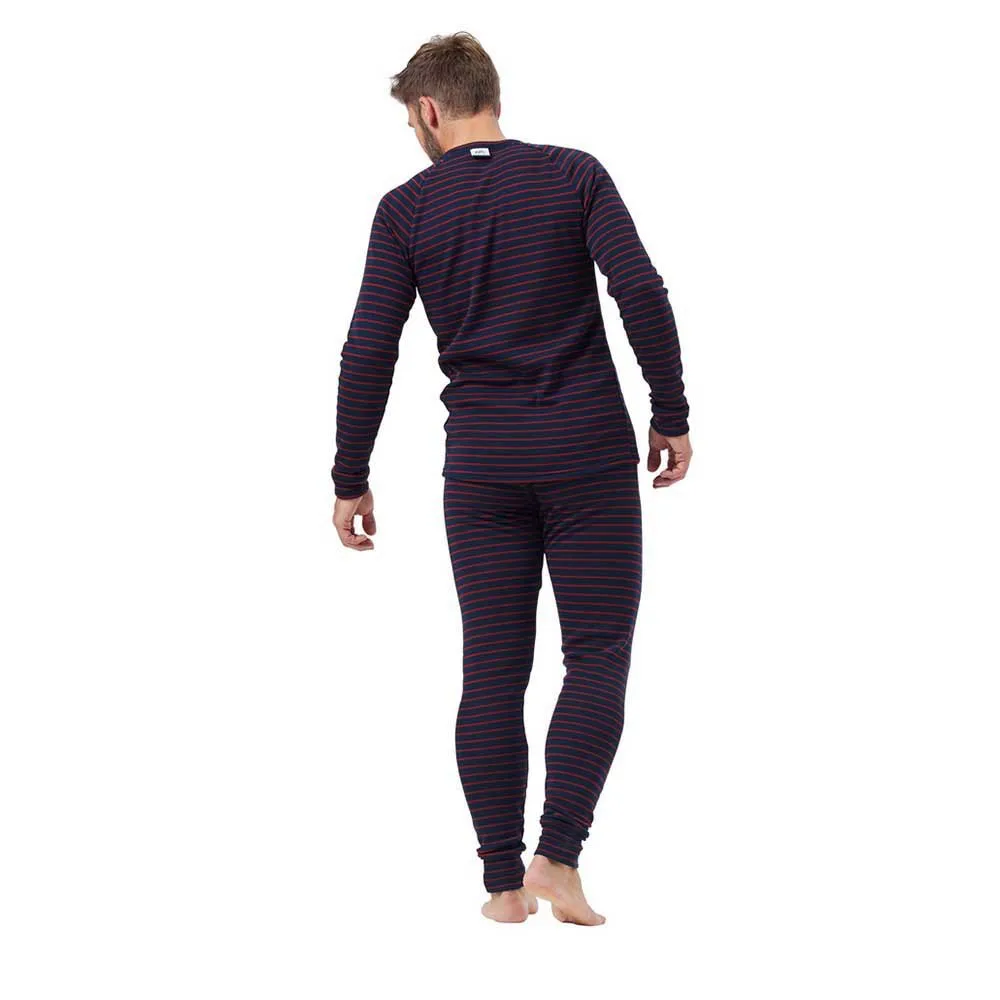 Odlo Active Warm Originals Eco Långärmad Baslager, Dark sapphire / sundried tomato