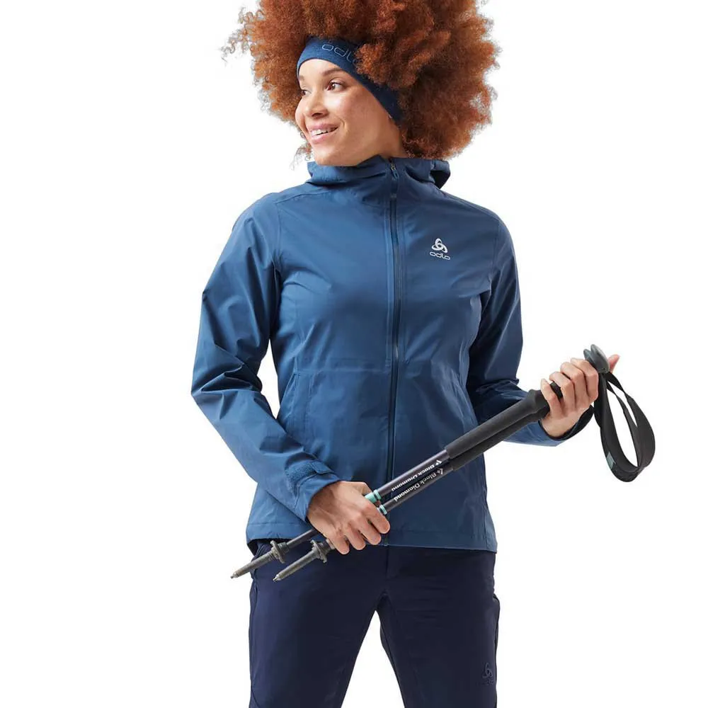 Odlo Aegis 2.5l Waterproof Jacka, Blue wing teal Odlo Aegis 2.5l Waterproof Jacka, Blue wing teal