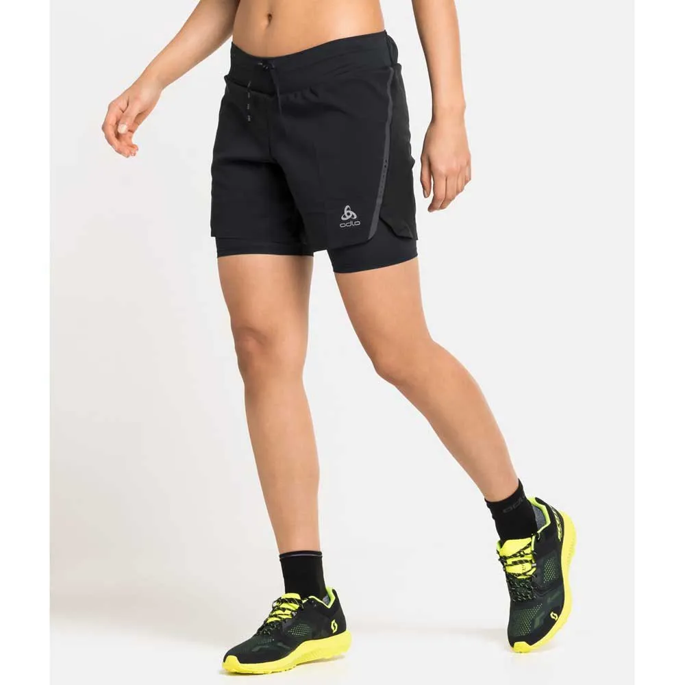 Odlo Axalp 2-i-1 Shorts female Odlo Axalp 2-i-1 Shorts female