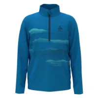 Odlo Berra Graphic Fleece Med Halv Dragkedja Odlo Berra Graphic Fleece Med Halv Dragkedja