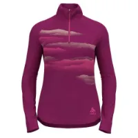 Odlo Berra Graphic Fleece Med Halv Dragkedja Odlo Berra Graphic Fleece Med Halv Dragkedja