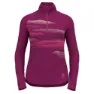 Odlo Berra Graphic Fleece Med Halv Dragkedja