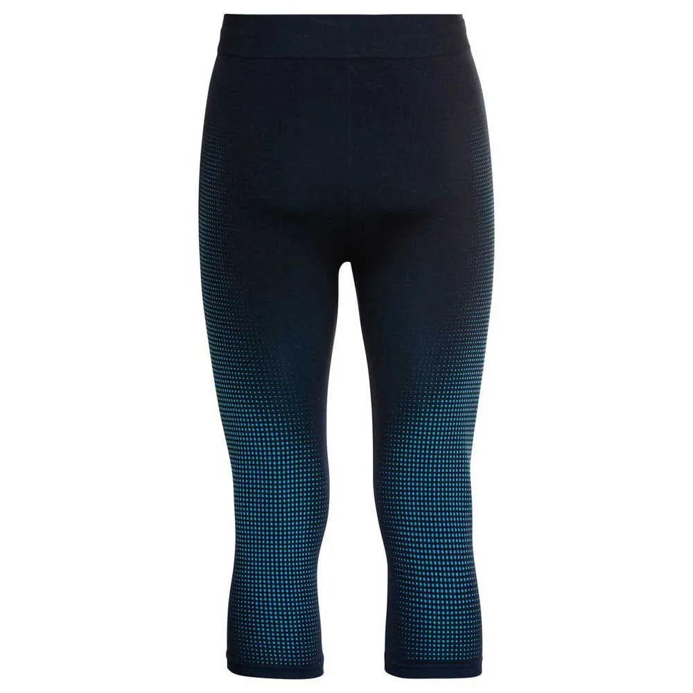 Odlo Bottom Performance Warm Eco Baslagerbyxor, Dark sapphire / stunning blue