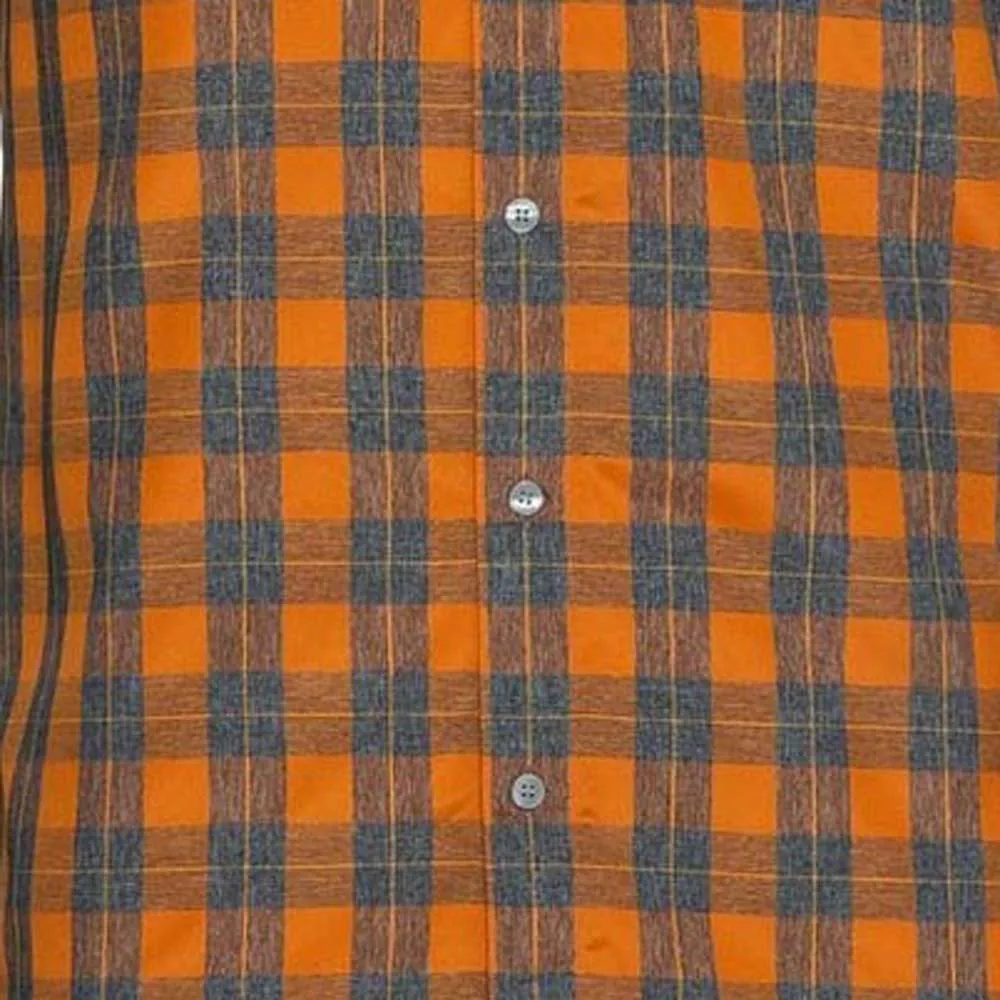 Odlo Chemise Mc Mythen Kortärmad Skjorta, Marmalade / grey melange
