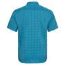 Odlo Chemise Mc Nikko Check Kortärmad Skjorta, Mykonos blue / horizon blue