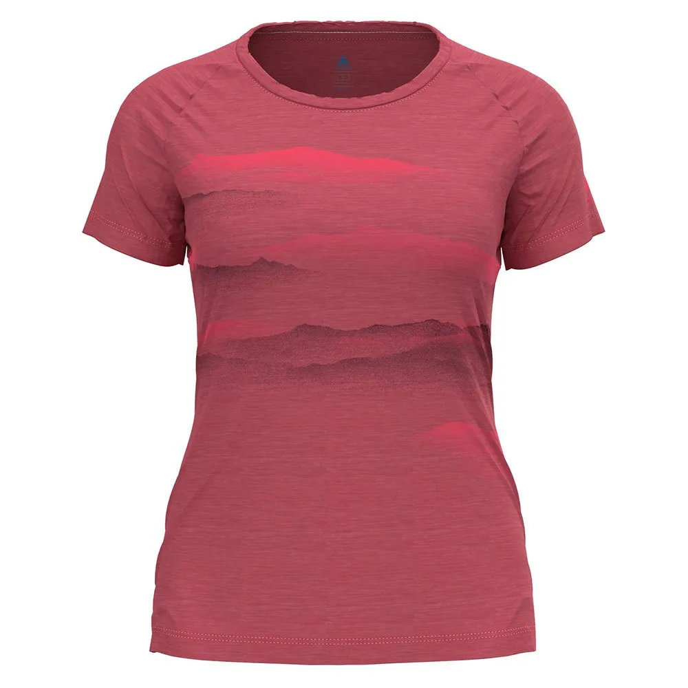 Odlo Concord Mountain T-shirt Med Korta ärmar, Holly berry melange