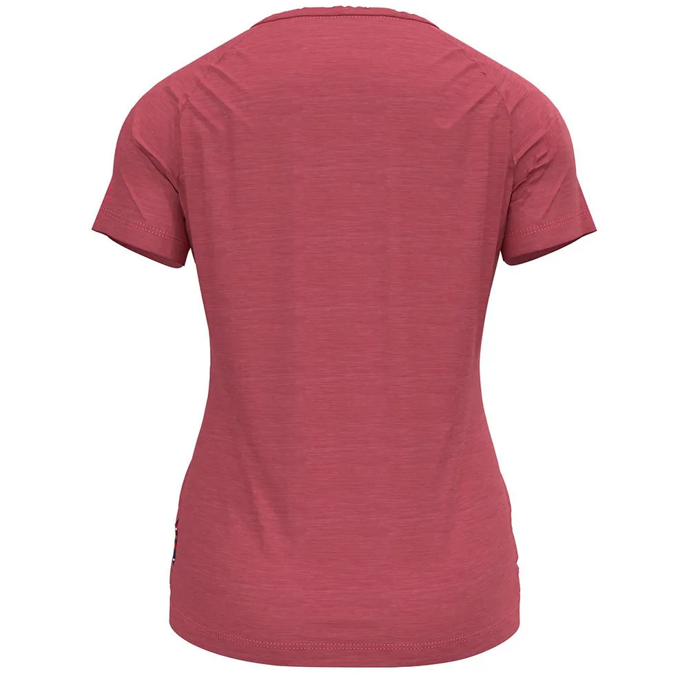 Odlo Concord Mountain T-shirt Med Korta ärmar, Holly berry melange