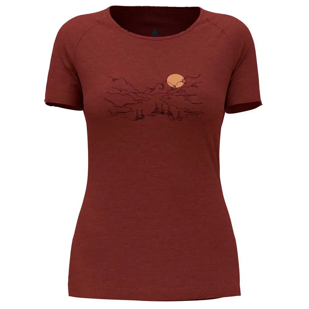 Odlo Crew Ascent Pw 130 Vall T-shirt Med Korta ärmar