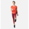Odlo Crew Zeroweight Chill-tec T-shirt Med Korta ärmar female, Cayenne